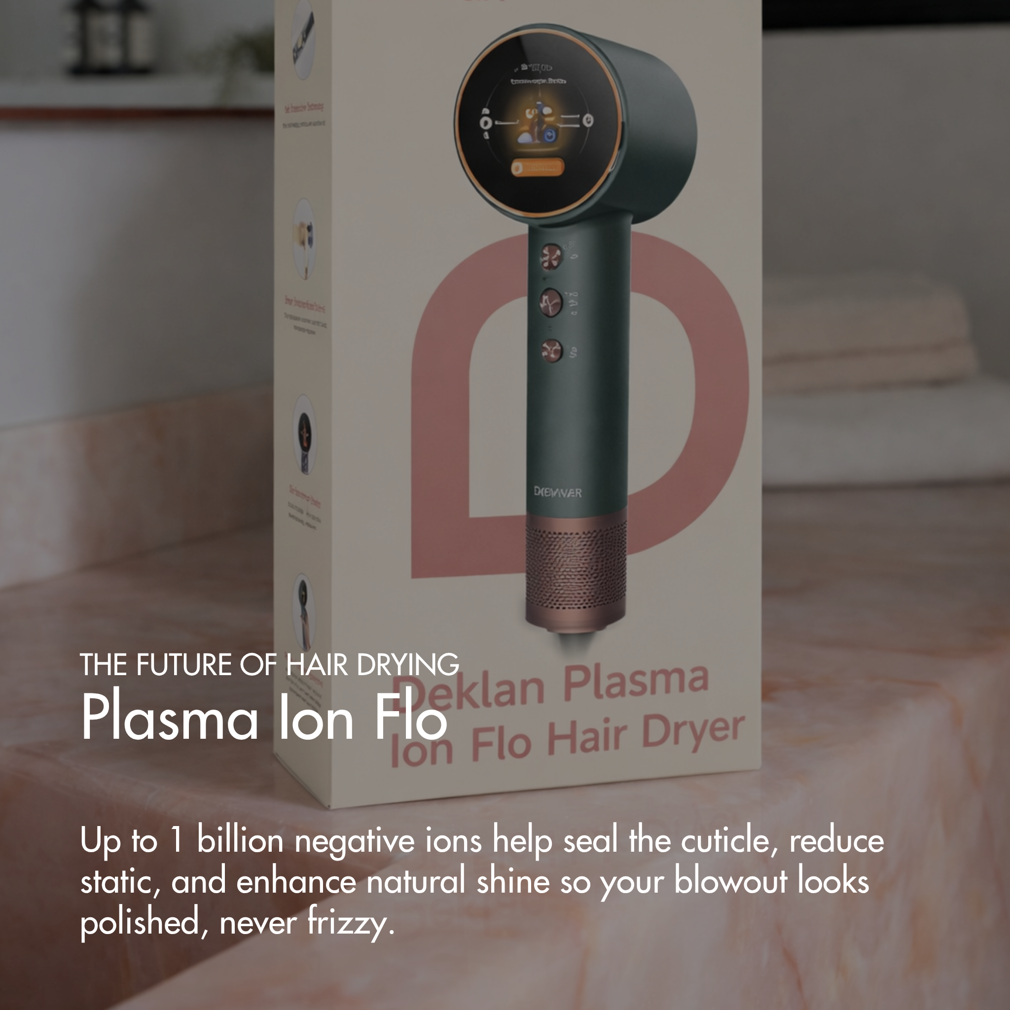 Plasma Ion Flo Hair Dryer