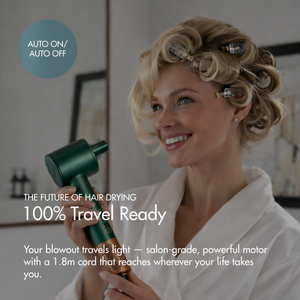 Deklan Plasma Ion Hair Dryer LCD | Auto Shut Off | 1Billion Ions | Multi Mode